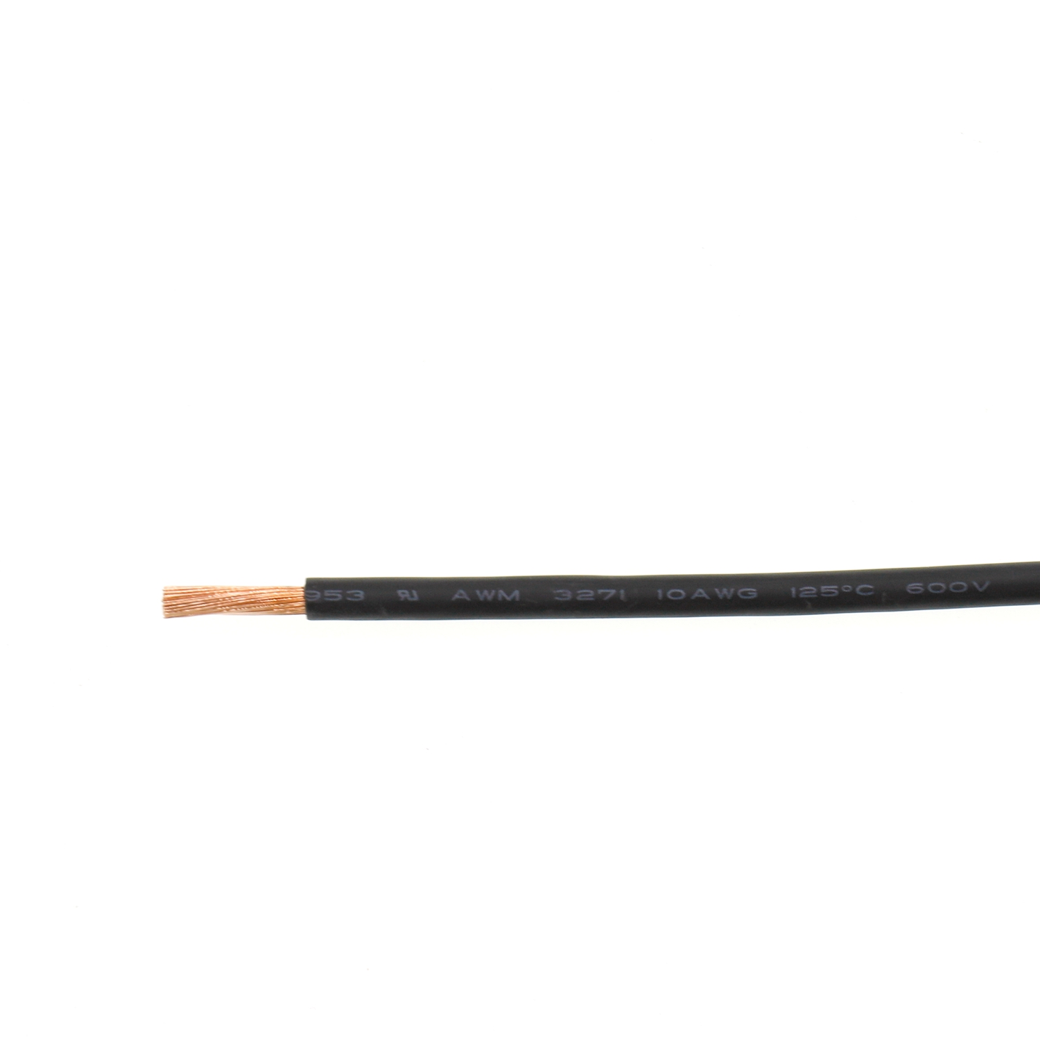 UL3271 10AWG Bare Copper Hookup Wire Low Smoke UL AWM Wire 