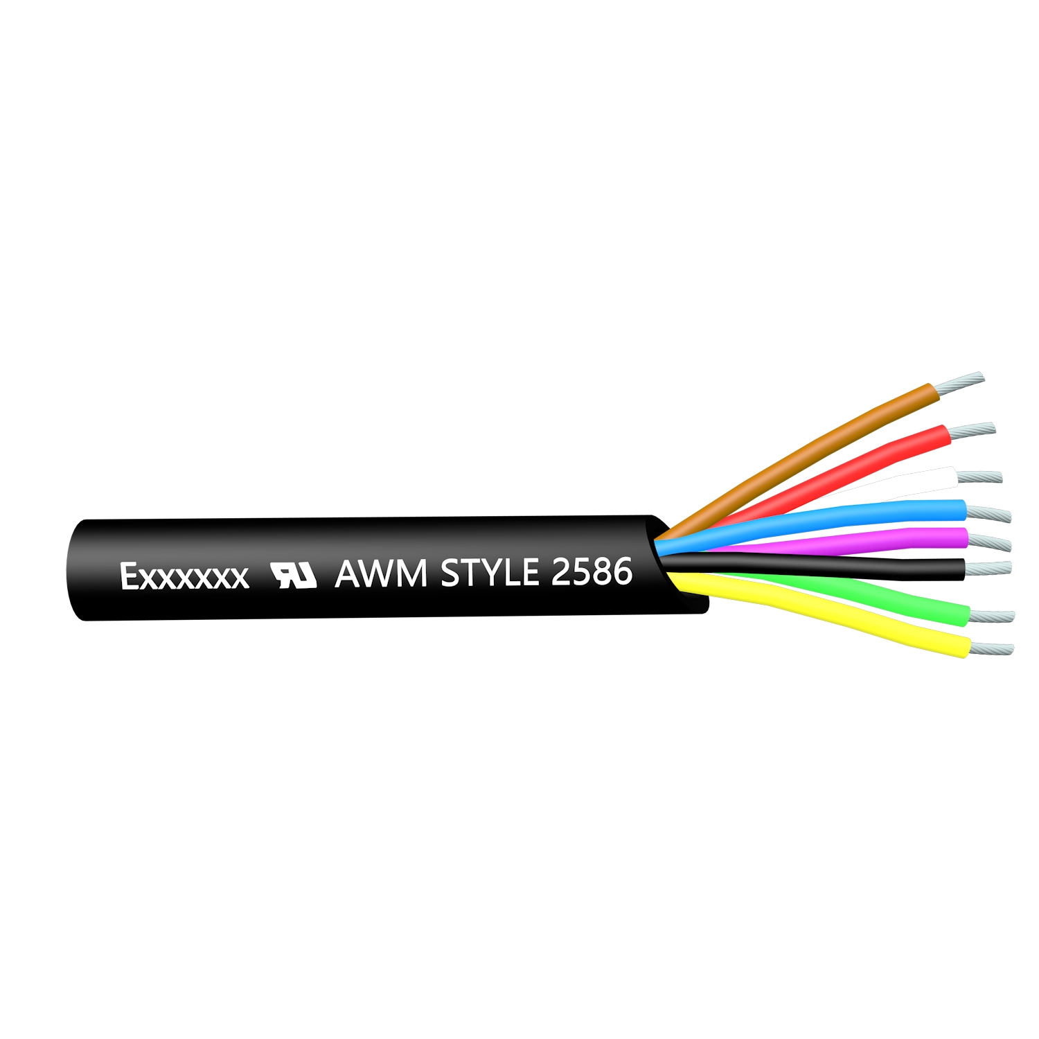 UL AWM 2586 0.6KV/1KV High Voltage Flexible Unscreened Cable