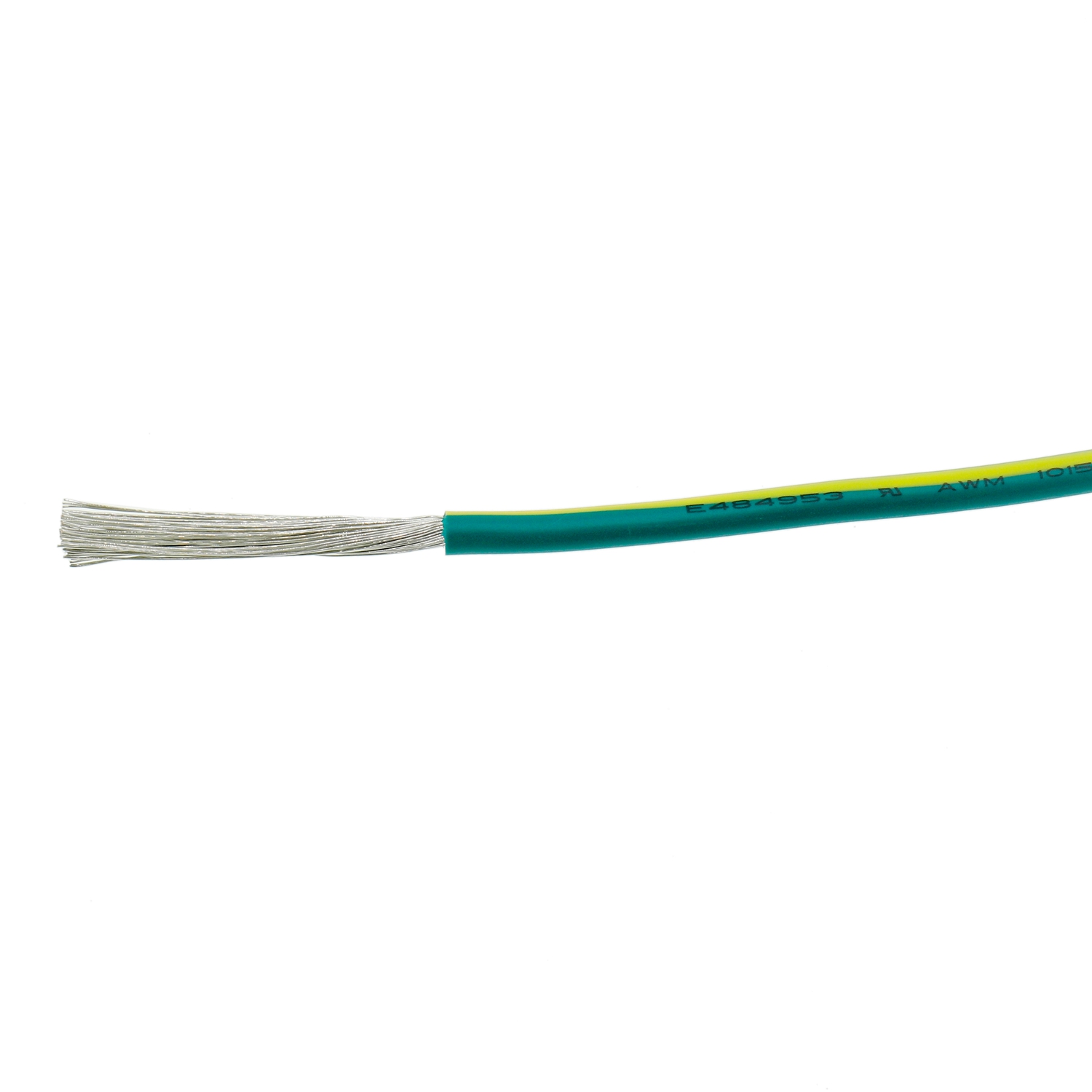 UL1015 8AWG Electrical Power Cable Yellow Green Low Voltage 