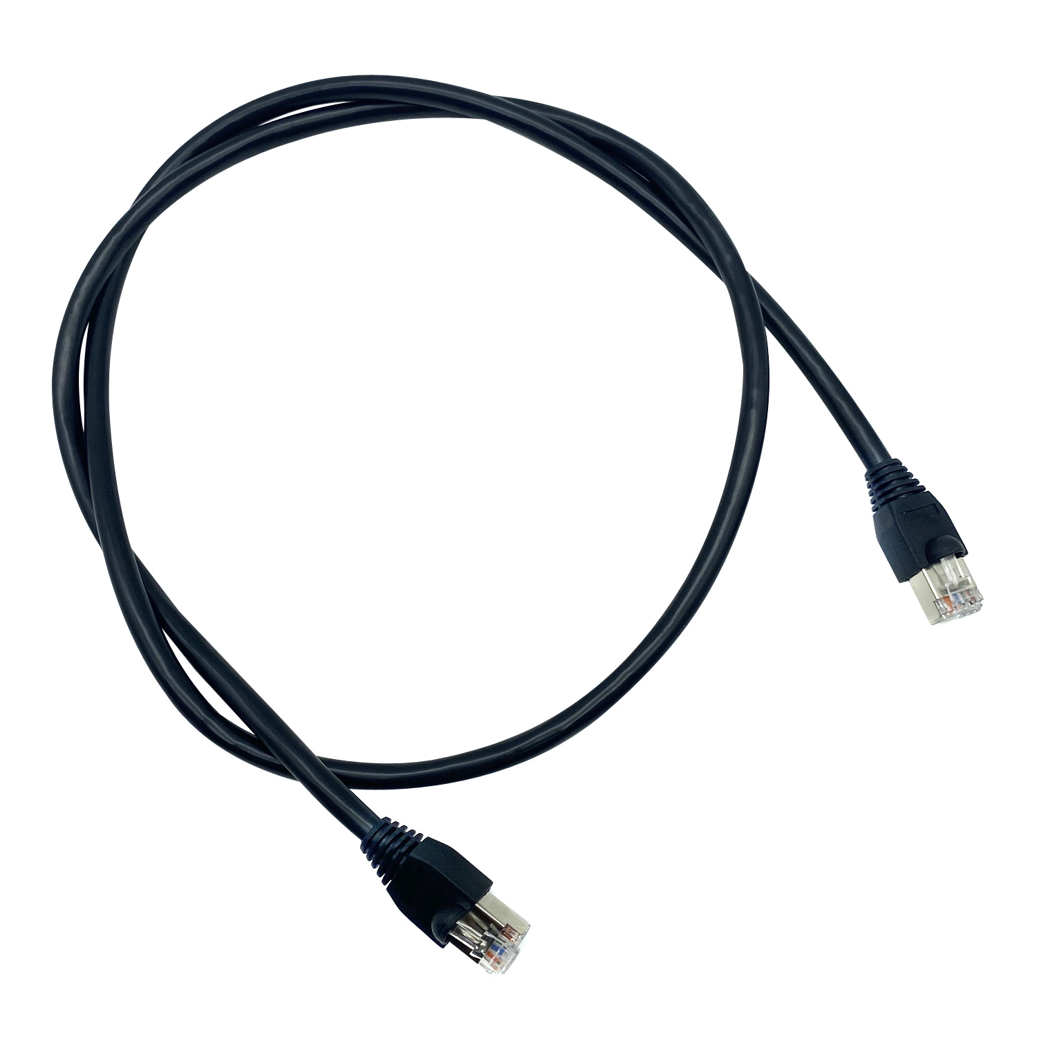 Ethernet Cable CAT5e FTP Shielded 24AWG 4P8C RJ45 Patch Blue 