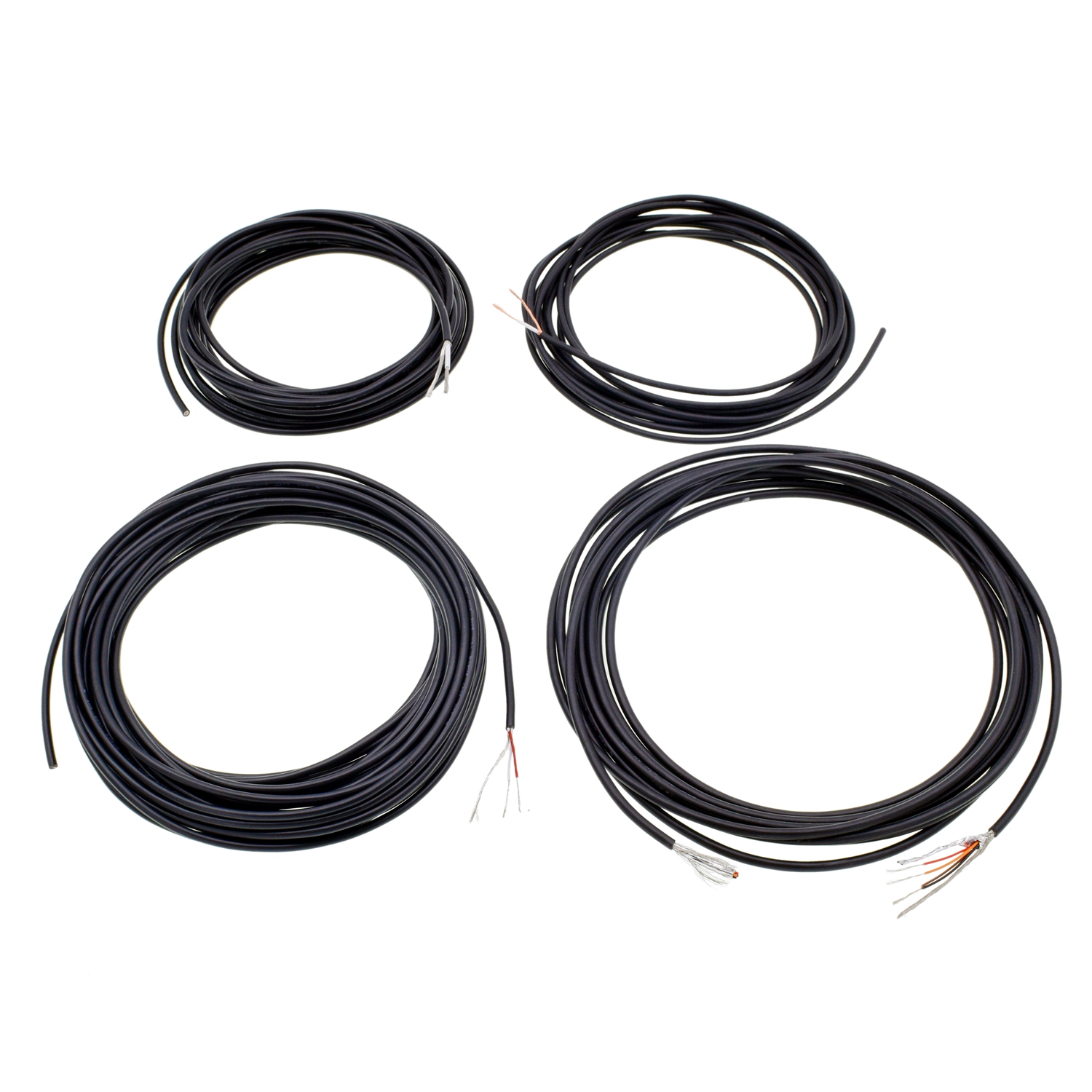 UL2464 Black/Grey PVC Jacket Shielded Cable 20/22/24AWG AWM 