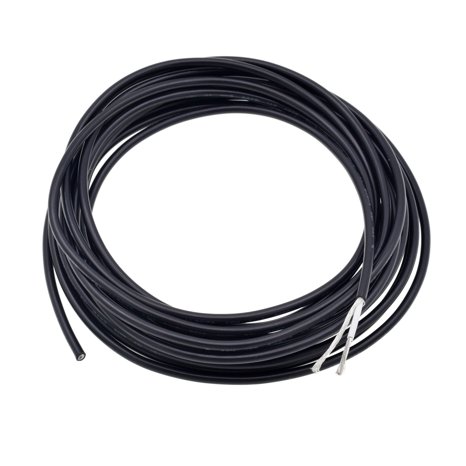 UL1185 PVC Single Core Electrical Copper Shield Audio Cable 